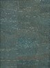 Korkstoff Surface türkis mit silber 35 cm x 50 cm
