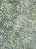 PW Stoff hellgrün mit Blättermuster 1,10m breit