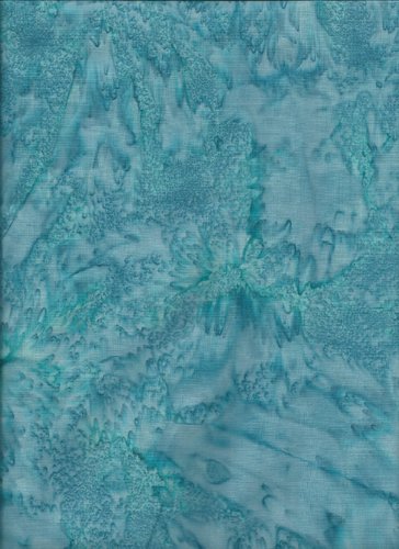 Batik hellblau gewolkt 110cm breit