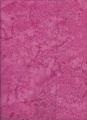 Batik pink mit Punkten 110cm breit