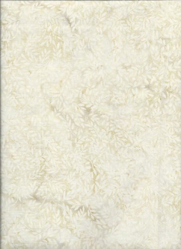 Batik hellrosa m. Blättern 110cm breit