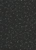 PW Stoff, schwarz mit silbernen Sternen 110 cm