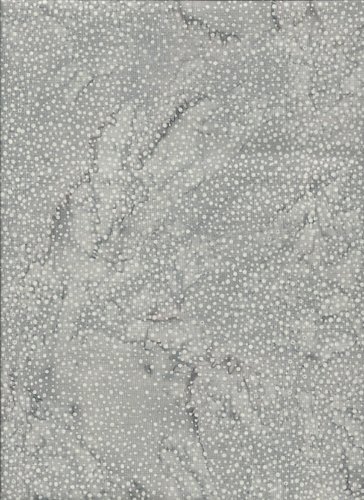 Bali Dots grau m.weißen Punkten 110 cm breit