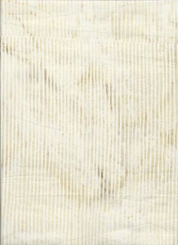 Batikstoff Papyrus beige gestreift  110 cm