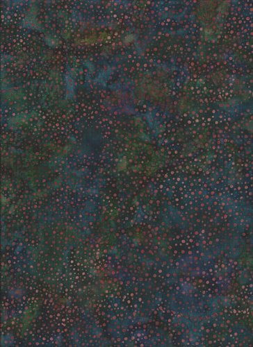 Bali Dots lila m. roten Punkten 110cm breit